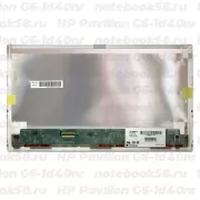 Матрица для ноутбука HP Pavilion G6-1d40nr (1366x768 HD) TN, 40pin, Матовая