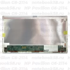 Матрица для ноутбука HP Pavilion G6-2114 (1366x768 HD) TN, 40pin, Матовая