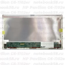 Матрица для ноутбука HP Pavilion G6-1102er (1366x768 HD) TN, 40pin, Матовая