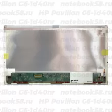 Матрица для ноутбука HP Pavilion G6-1d40nr (1366x768 HD) TN, 40pin, Матовая