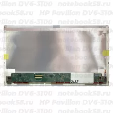 Матрица для ноутбука HP Pavilion DV6-3100 (1366x768 HD) TN, 40pin, Матовая