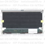 Матрица для ноутбука HP Pavilion G6-1d72nr (1366x768 HD) TN, 40pin, Матовая