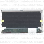 Матрица для ноутбука HP Pavilion G6-1d80nr (1366x768 HD) TN, 40pin, Матовая