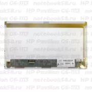 Матрица для ноутбука HP Pavilion G6-1113 (1366x768 HD) TN, 40pin, Глянцевая