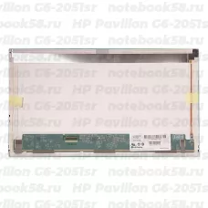 Матрица для ноутбука HP Pavilion G6-2051sr (1366x768 HD) TN, 40pin, Матовая