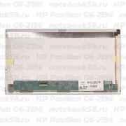 Матрица для ноутбука HP Pavilion G6-2196 (1366x768 HD) TN, 40pin, Матовая