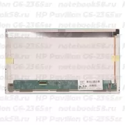 Матрица для ноутбука HP Pavilion G6-2365sr (1366x768 HD) TN, 40pin, Матовая