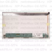 Матрица для ноутбука HP Pavilion G6-1274 (1366x768 HD) TN, 40pin, Матовая