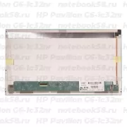 Матрица для ноутбука HP Pavilion G6-1c32nr (1366x768 HD) TN, 40pin, Матовая