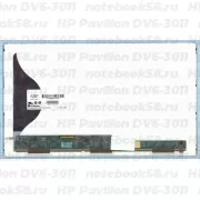 Матрица для ноутбука HP Pavilion DV6-3011 (1366x768 HD) TN, 40pin, Матовая