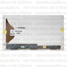 Матрица для ноутбука HP Pavilion G6-2392nr (1366x768 HD) TN, 40pin, Матовая