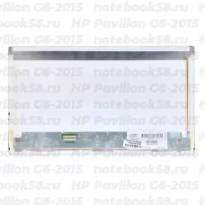 Матрица для ноутбука HP Pavilion G6-2015 (1366x768 HD) TN, 40pin, Матовая