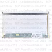 Матрица для ноутбука HP Pavilion G6-2151 (1366x768 HD) TN, 40pin, Матовая