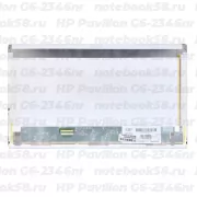 Матрица для ноутбука HP Pavilion G6-2346nr (1366x768 HD) TN, 40pin, Матовая