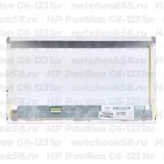 Матрица для ноутбука HP Pavilion G6-1231sr (1366x768 HD) TN, 40pin, Матовая