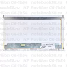 Матрица для ноутбука HP Pavilion G6-1b54 (1366x768 HD) TN, 40pin, Матовая