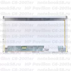 Матрица для ноутбука HP Pavilion G6-2001er (1366x768 HD) TN, 40pin, Матовая