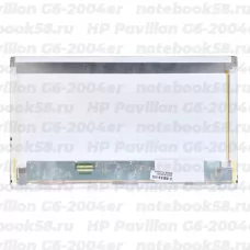 Матрица для ноутбука HP Pavilion G6-2004er (1366x768 HD) TN, 40pin, Матовая