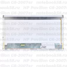 Матрица для ноутбука HP Pavilion G6-2007er (1366x768 HD) TN, 40pin, Матовая