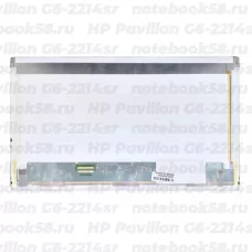 Матрица для ноутбука HP Pavilion G6-2214sr (1366x768 HD) TN, 40pin, Матовая