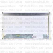 Матрица для ноутбука HP Pavilion G6-1040 (1366x768 HD) TN, 40pin, Матовая