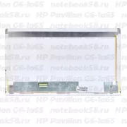 Матрица для ноутбука HP Pavilion G6-1a65 (1366x768 HD) TN, 40pin, Матовая