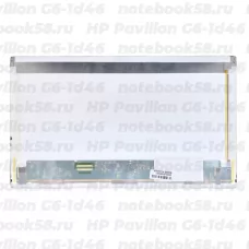 Матрица для ноутбука HP Pavilion G6-1d46 (1366x768 HD) TN, 40pin, Матовая