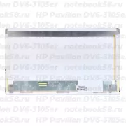 Матрица для ноутбука HP Pavilion DV6-3105er (1366x768 HD) TN, 40pin, Матовая