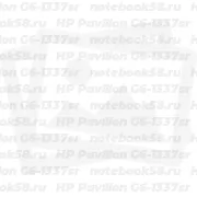 Матрица для ноутбука HP Pavilion G6-1337sr (1366x768 HD) TN, 40pin, Матовая