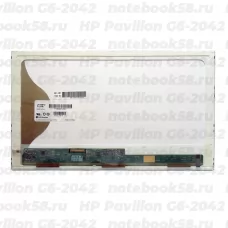 Матрица для ноутбука HP Pavilion G6-2042 (1366x768 HD) TN, 40pin, Матовая