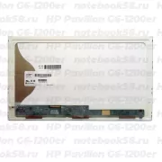 Матрица для ноутбука HP Pavilion G6-1200er (1366x768 HD) TN, 40pin, Матовая