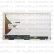 Матрица для ноутбука HP Pavilion DV6-3055sr (1366x768 HD) TN, 40pin, Матовая