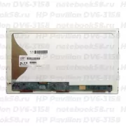 Матрица для ноутбука HP Pavilion DV6-3158 (1366x768 HD) TN, 40pin, Матовая