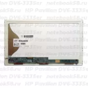 Матрица для ноутбука HP Pavilion DV6-3335er (1366x768 HD) TN, 40pin, Матовая