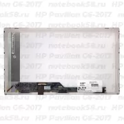 Матрица для ноутбука HP Pavilion G6-2017 (1366x768 HD) TN, 40pin, Матовая