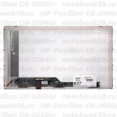 Матрица для ноутбука HP Pavilion G6-2056sr (1366x768 HD) TN, 40pin, Матовая