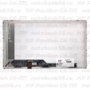 Матрица для ноутбука HP Pavilion G6-1111 (1366x768 HD) TN, 40pin, Матовая