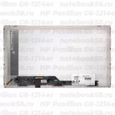 Матрица для ноутбука HP Pavilion G6-1214er (1366x768 HD) TN, 40pin, Матовая