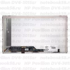 Матрица для ноутбука HP Pavilion DV6-3015sr (1366x768 HD) TN, 40pin, Матовая