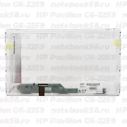 Матрица для ноутбука HP Pavilion G6-2259 (1366x768 HD) TN, 40pin, Матовая