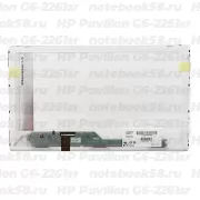 Матрица для ноутбука HP Pavilion G6-2261sr (1366x768 HD) TN, 40pin, Матовая