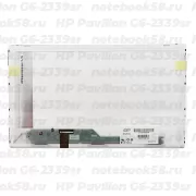 Матрица для ноутбука HP Pavilion G6-2339sr (1366x768 HD) TN, 40pin, Матовая