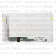 Матрица для ноутбука HP Pavilion G6-1252sr (1366x768 HD) TN, 40pin, Матовая