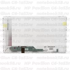 Матрица для ноутбука HP Pavilion G6-1a53nr (1366x768 HD) TN, 40pin, Матовая