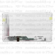 Матрица для ноутбука HP Pavilion G6-1c77nr (1366x768 HD) TN, 40pin, Матовая