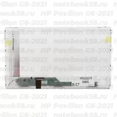 Матрица для ноутбука HP Pavilion G6-2021 (1366x768 HD) TN, 40pin, Глянцевая