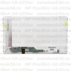 Матрица для ноутбука HP Pavilion G6-2315er (1366x768 HD) TN, 40pin, Глянцевая