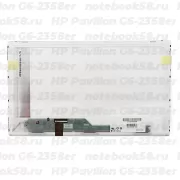 Матрица для ноутбука HP Pavilion G6-2358er (1366x768 HD) TN, 40pin, Глянцевая
