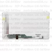 Матрица для ноутбука HP Pavilion G6-1d10nr (1366x768 HD) TN, 40pin, Глянцевая