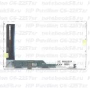 Матрица для ноутбука HP Pavilion G6-2257sr (1366x768 HD) TN, 40pin, Матовая